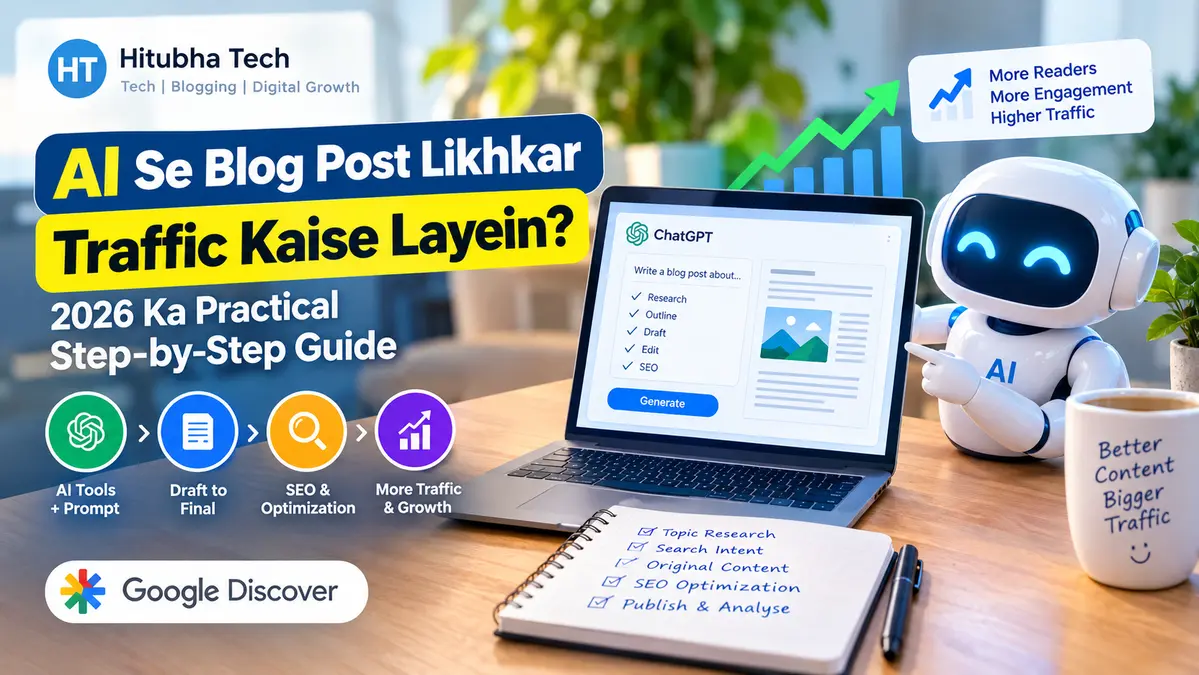 AI Se Blog Post Likhkar Traffic Kaise Layein?