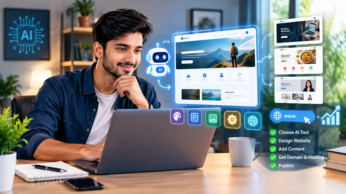 AI Se Website Kaise Banaye?