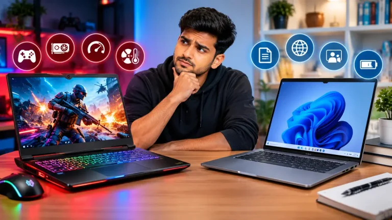 Gaming Laptop vs Normal Laptop
