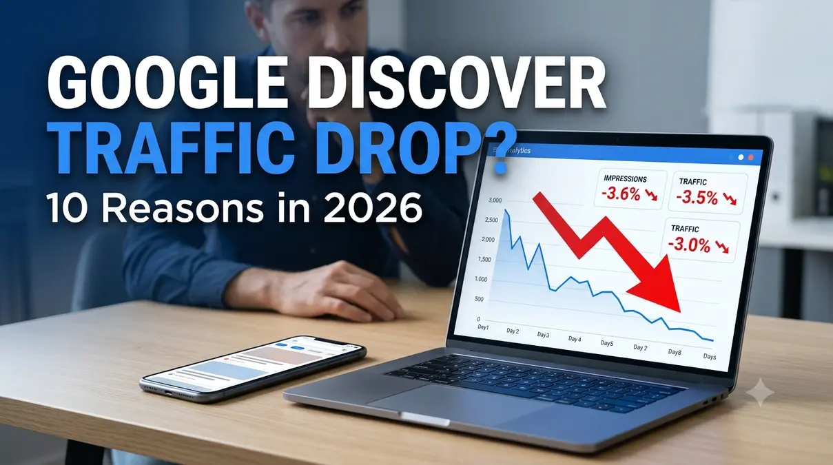 Google Discover Traffic Suddenly Drop