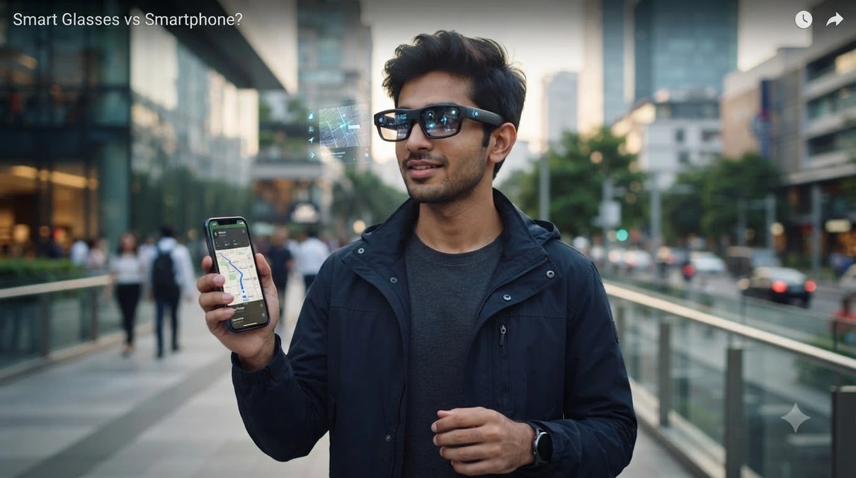 Smart Glasses vs Smartphone