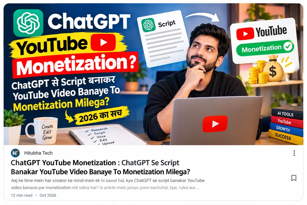 ChatGPT YouTube Monetization