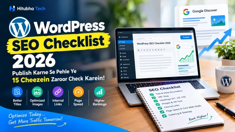 WordPress SEO Checklist 2026